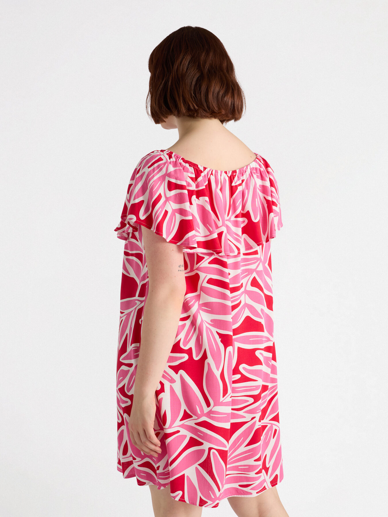 LENZING&trade; ECOVERO&trade; viscose print dress image number 1