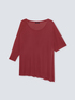 Asymmetric oversized T-shirt image number 3