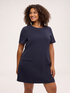 Robe courte en point de Milan avec poches image number 0