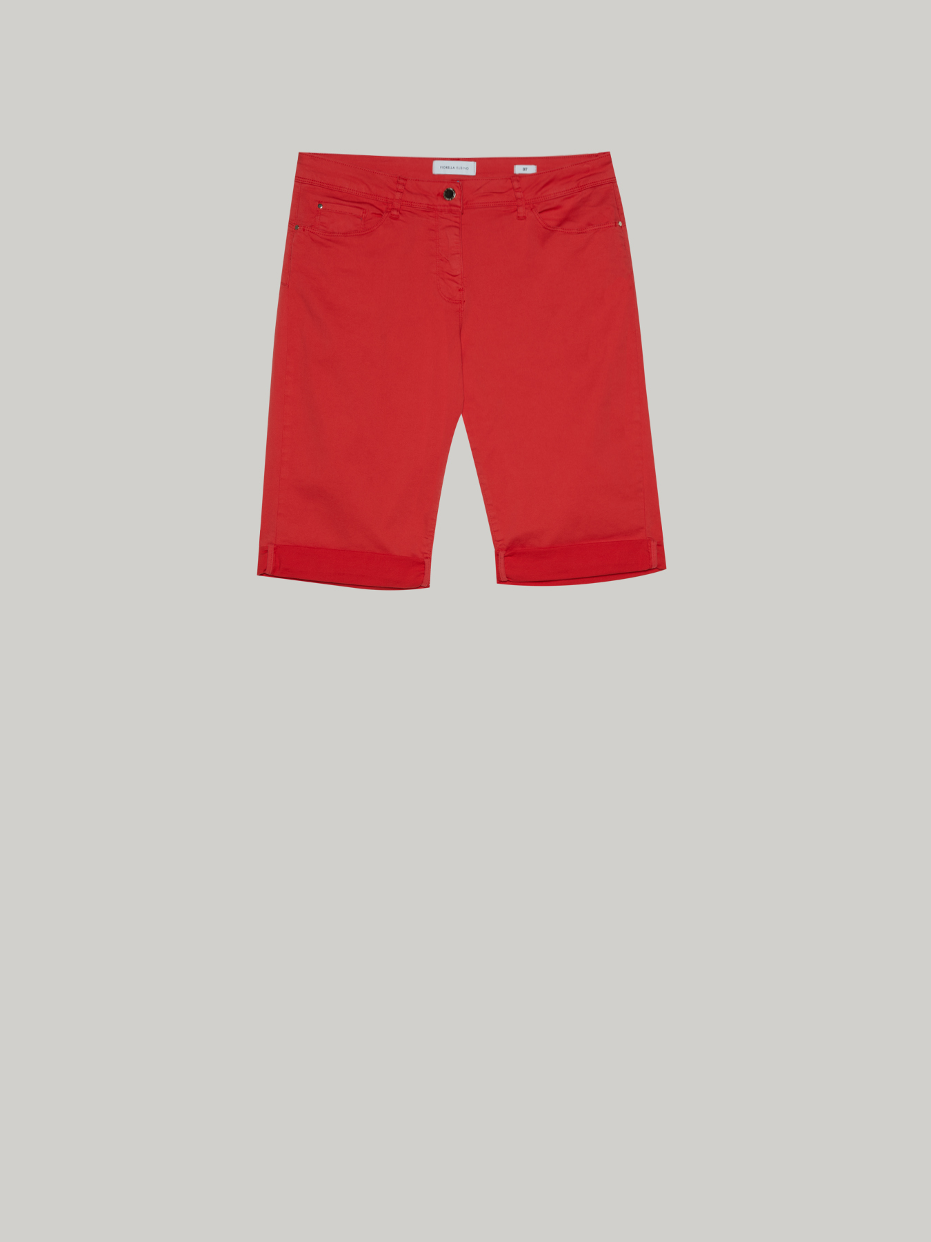 Pantaloni corti in cotone strech image number 3