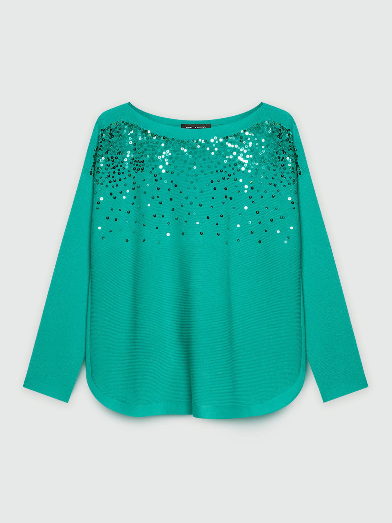 Sweatshirt with ombr&eacute; effect sequins image number 4