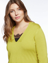 Jersey con bordes de encaje image number 3