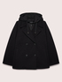 Double-breasted jacket with removable front panel image number 5