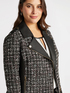Tweed biker jacket image number 0