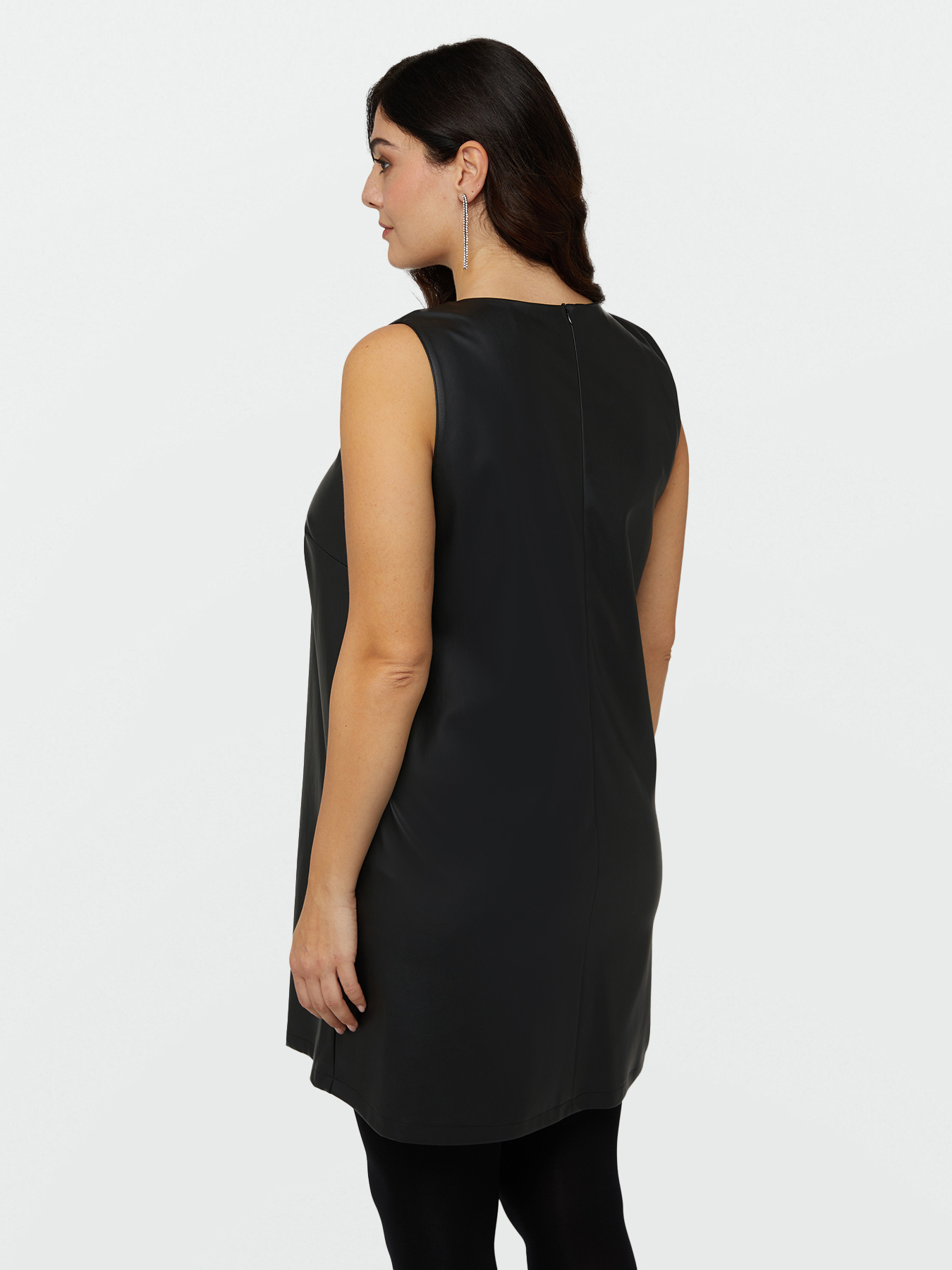 Dress with lace insert image number 1