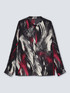 Camicia con stampa pennellate e pizzo image number 4
