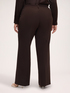 Pantalon Wide Leg en tissu stretch image number 1