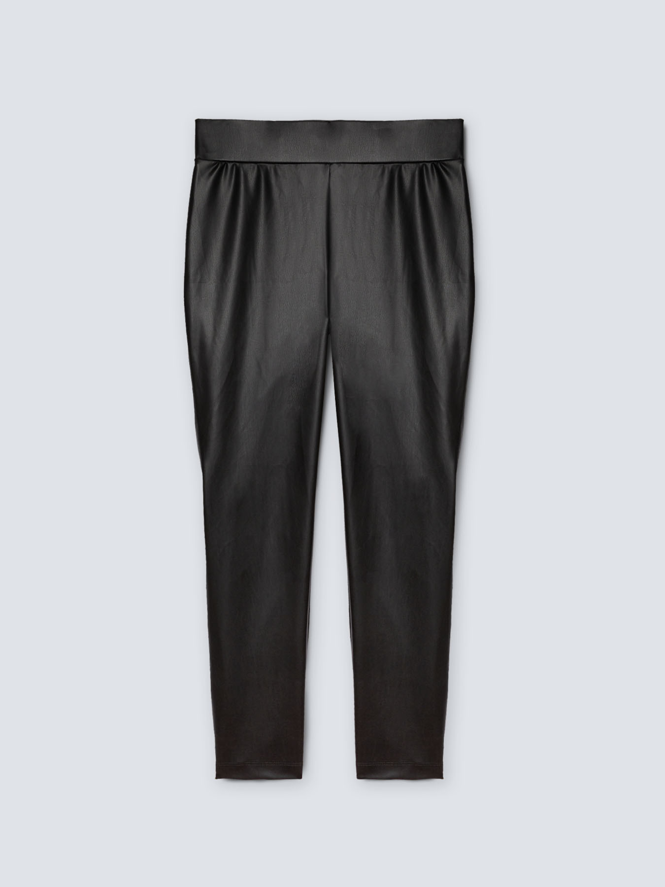 Leggings in tessuto spalmato image number 4