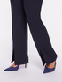 Trousers with slits at the hem image number 2