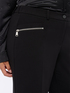 Wide Leg Pants with decorative zippers image number 2
