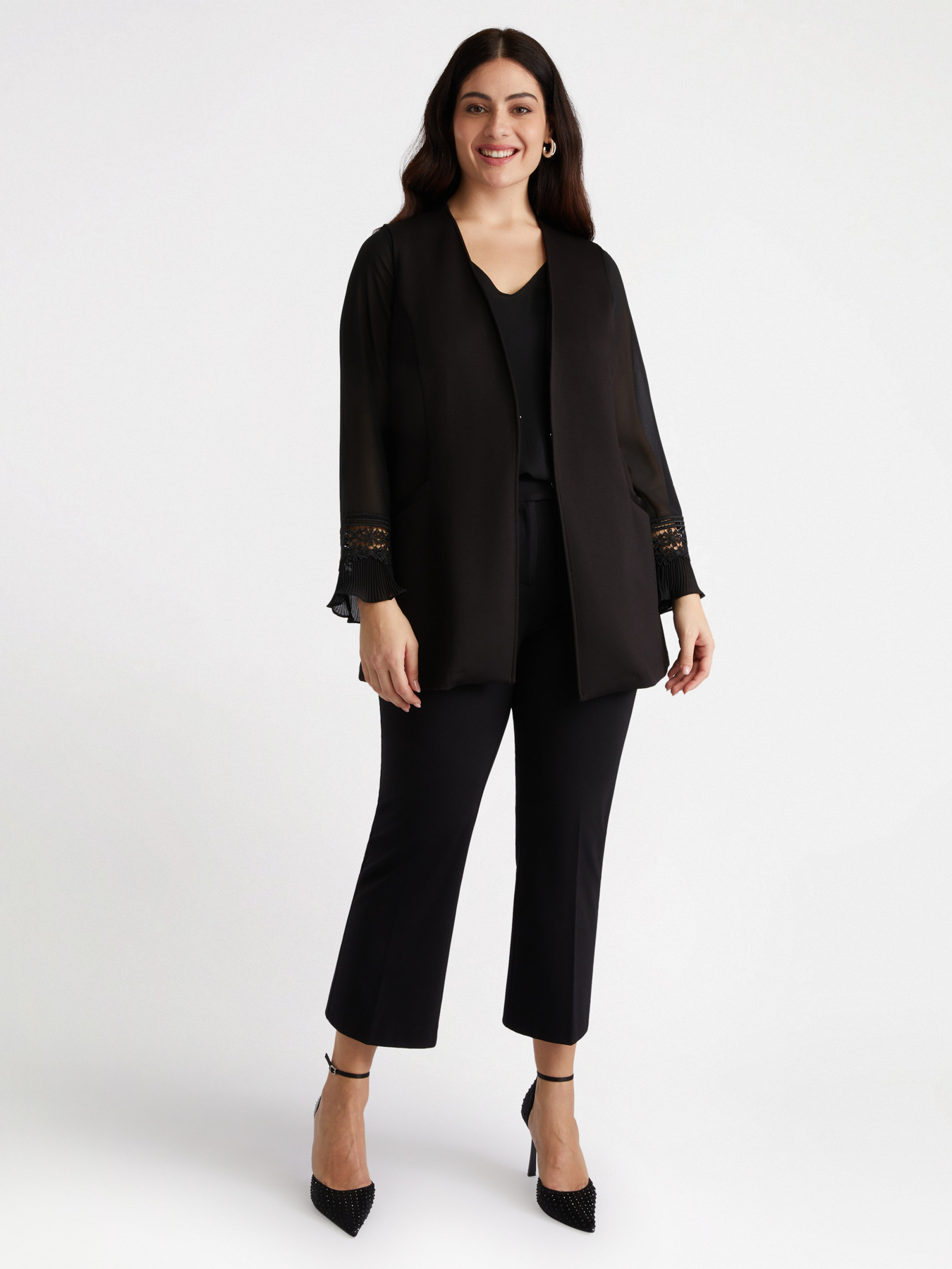 Chaleco de tejido scuba image number 0