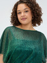 Kleid aus Lurex-Creponne image number 3