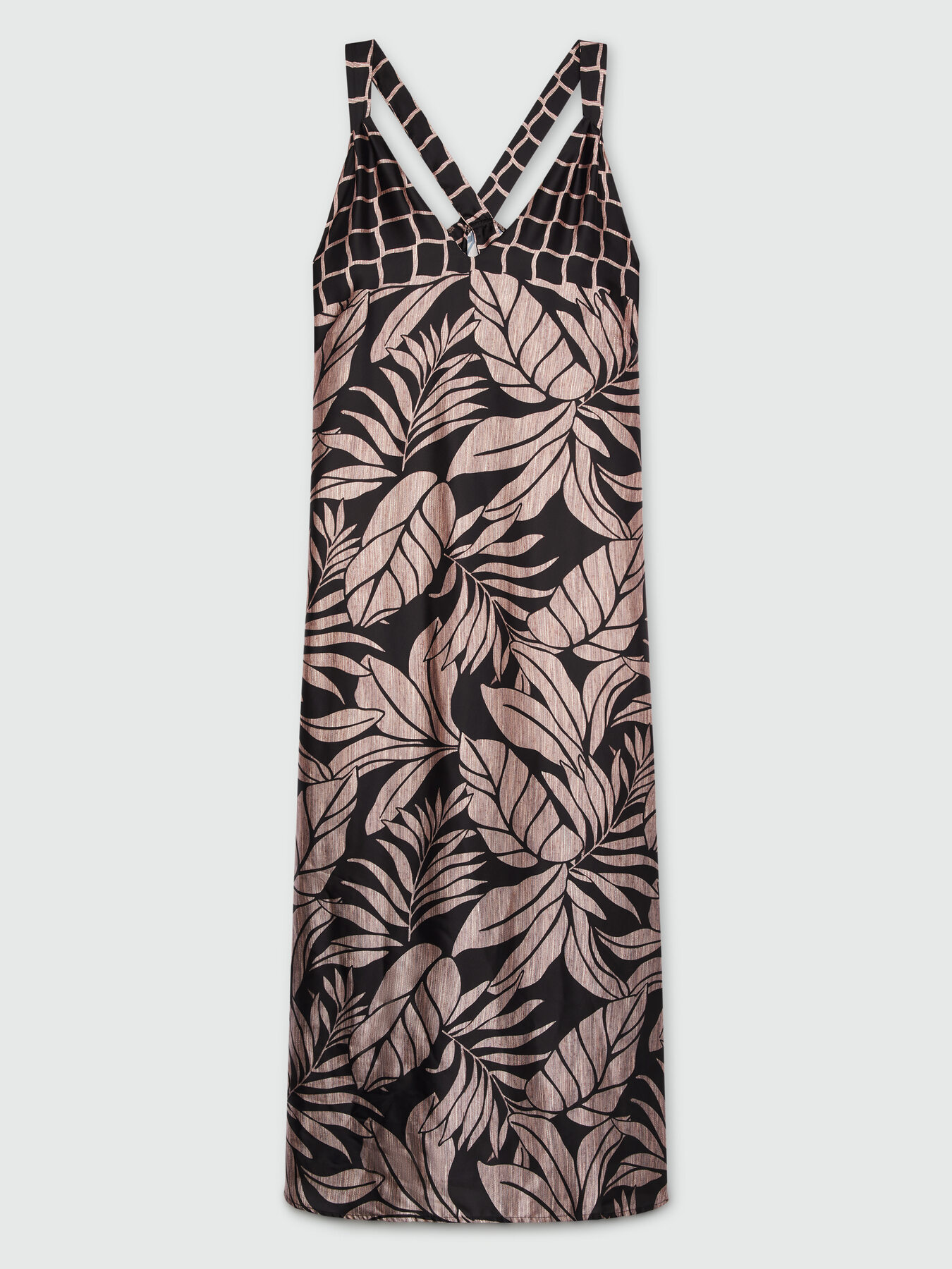 Long printed frock image number 5