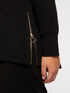 ECOVERO™ viscose sweater with zipper image number 2