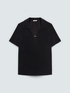 Camiseta de jersey con detalle en el escote image number 4