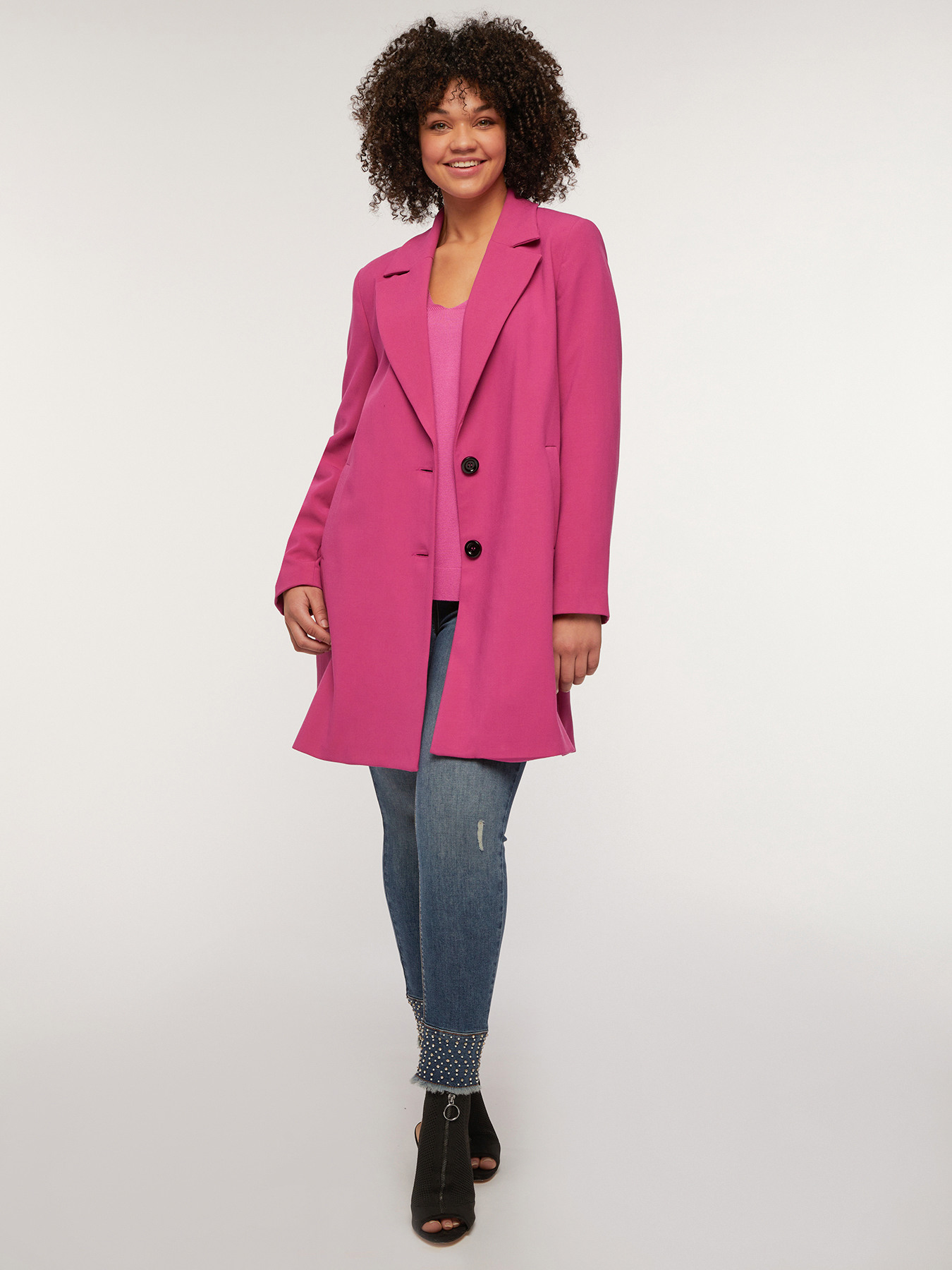 Coat with two buttons image number 0