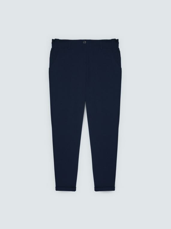 Pantalon Ballon en tissu stretch