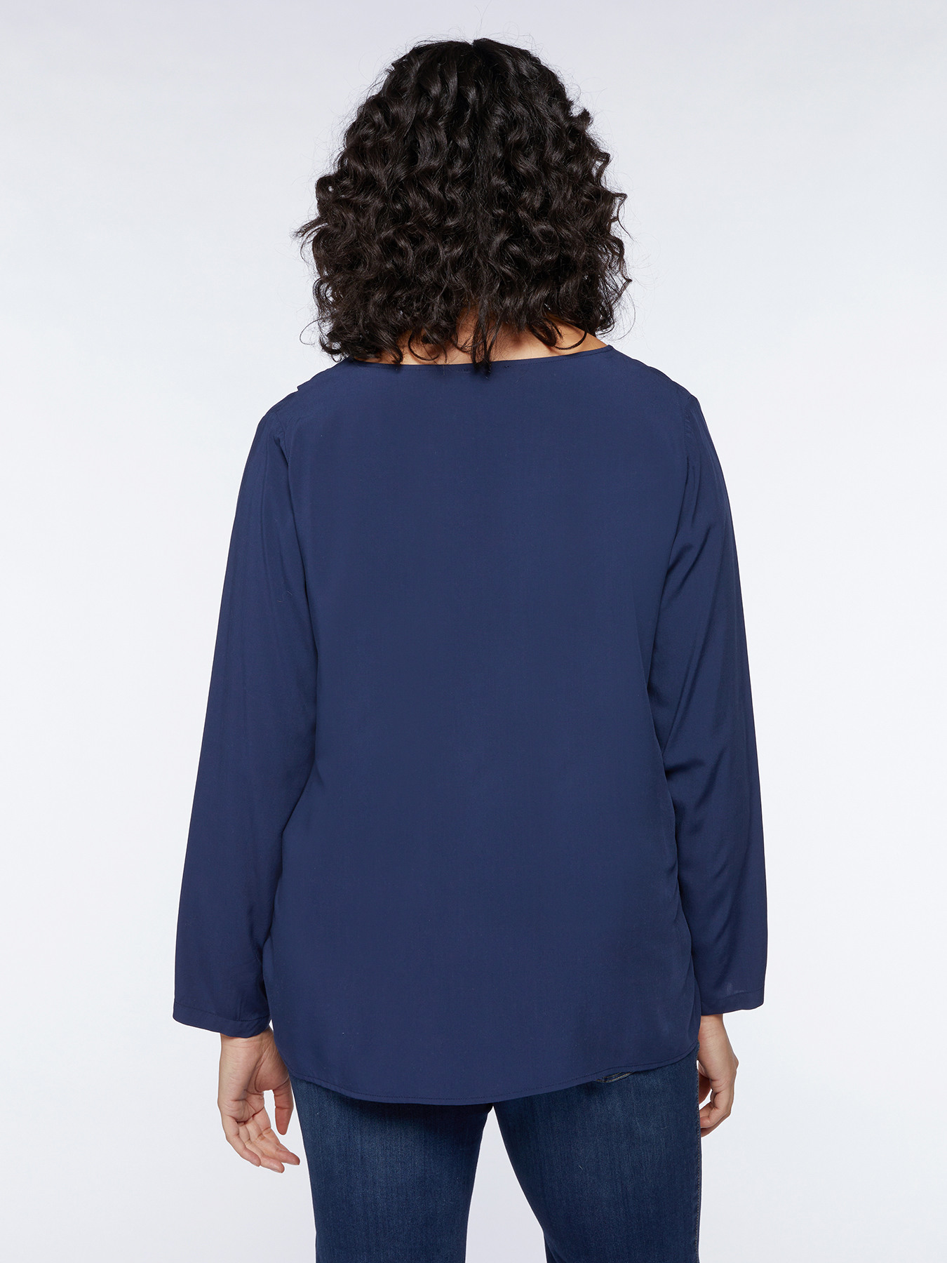 Blusa con pliegue delante image number 1