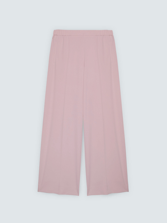 Wide Leg Pants in stretch fabric
