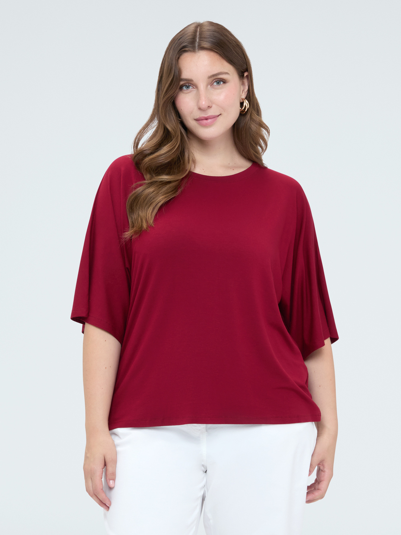 Jersey t-shirt with cut-out image number 2