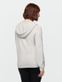 Lurex sweater with hood image number 1
