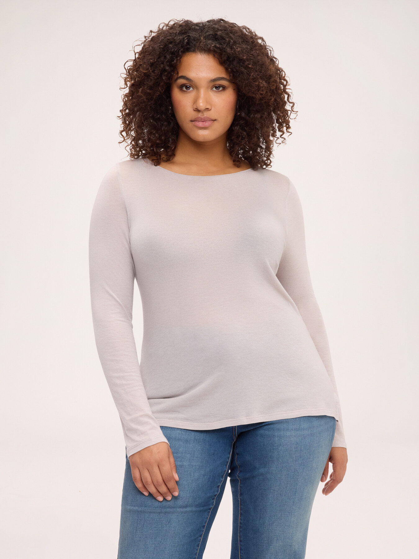 Pull second skin en m&eacute;lange de cachemire image number 0