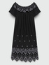 Long ethnic off the shoulder dress image number 5