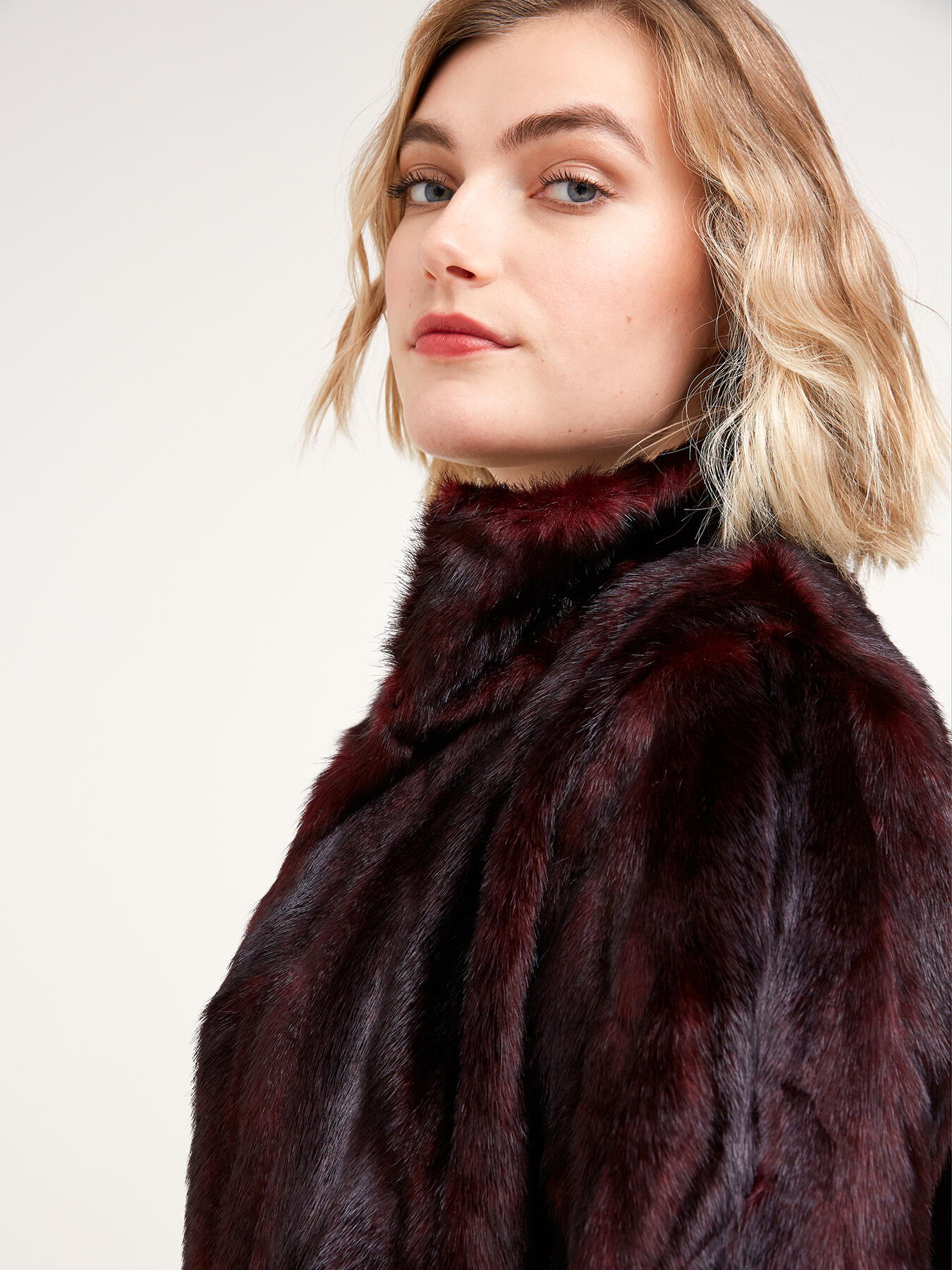 Fur-effect jacket image number 0