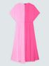 Vestito lungo color block image number 5