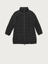 Long lightweight quilted jacket image number 3