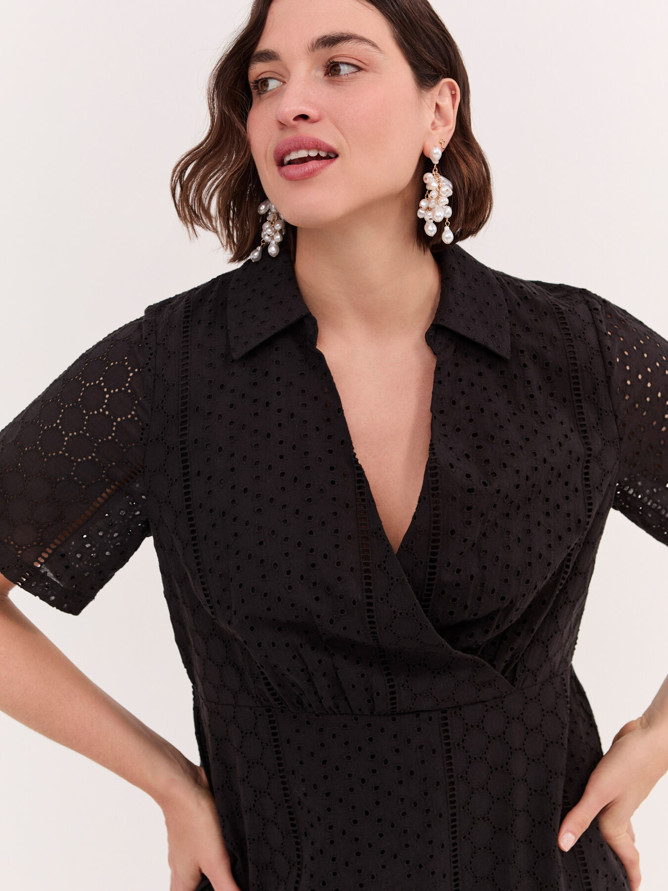 Kleid im griechischen Stil DREAM aus Lochstickerei image number 2