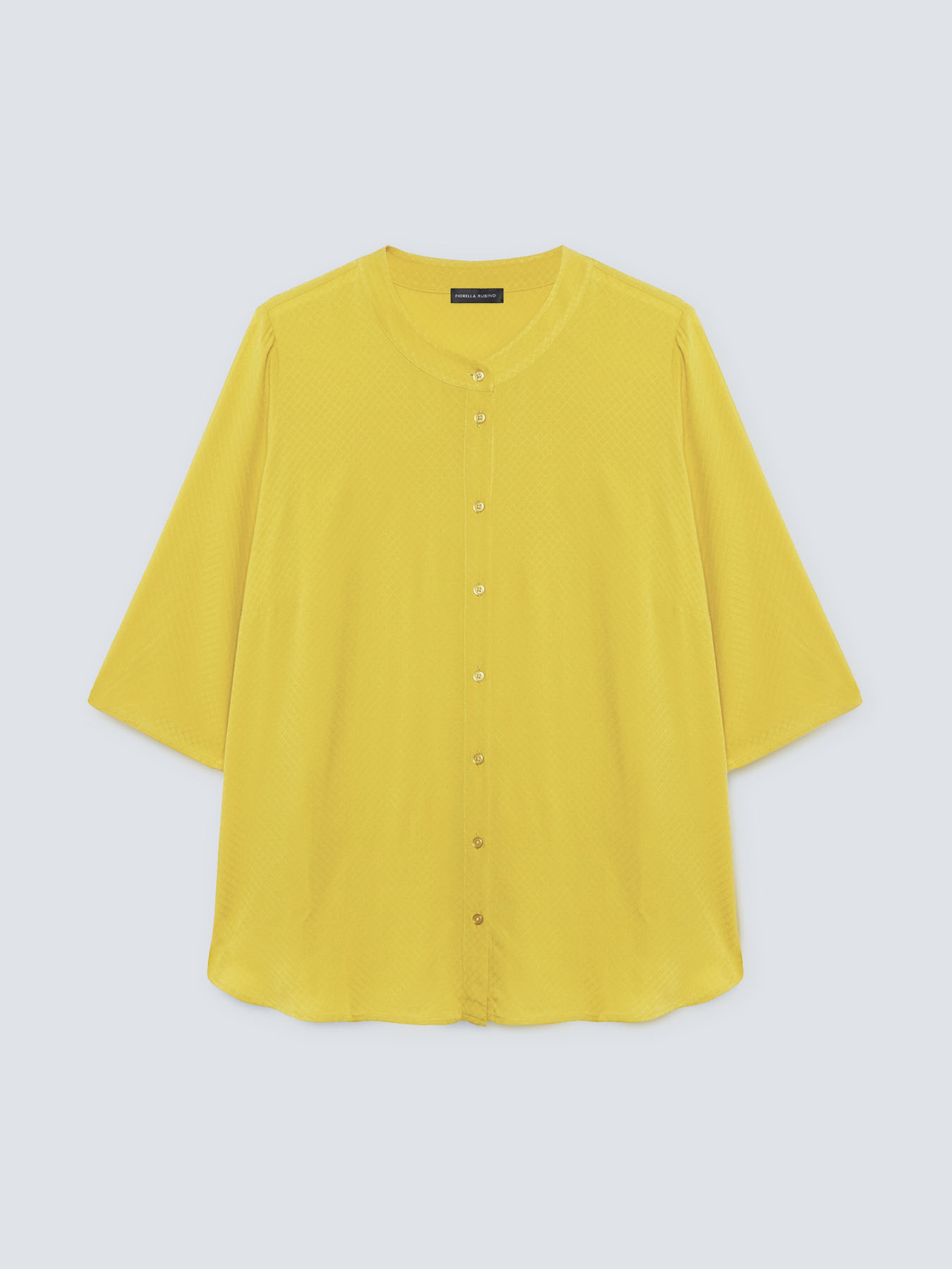 Camisa fluida de viscosa elaborada image number 3