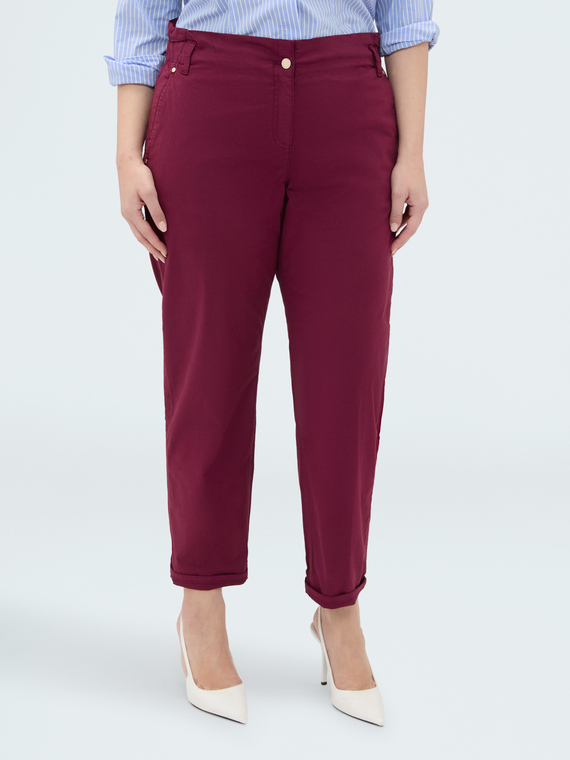 Balloon Pants in Cotton Blend
