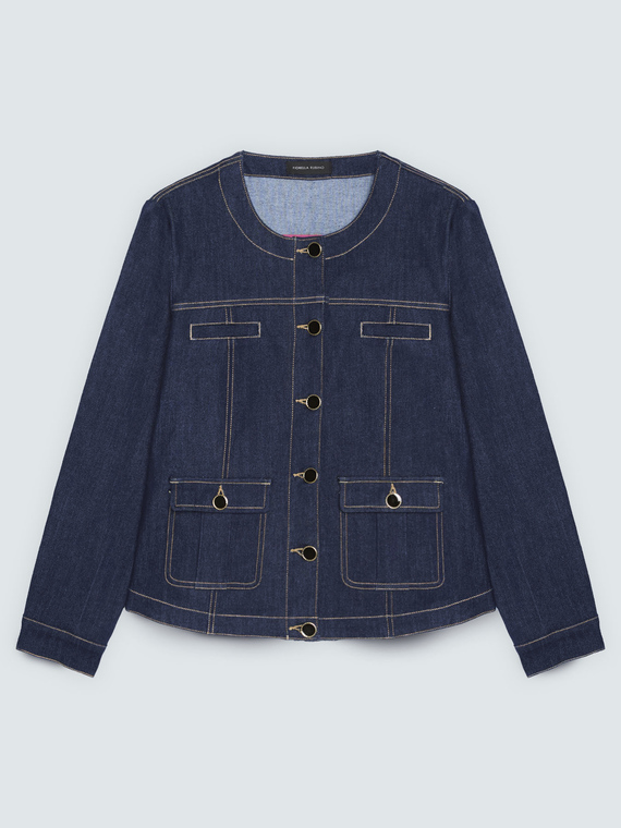 Bon ton denim jacket