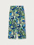 Pantalones anchos con estampado image number 3