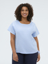 Mixed linen T-shirt image number 2