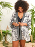 Offener Kaftan aus Viskose image number 4