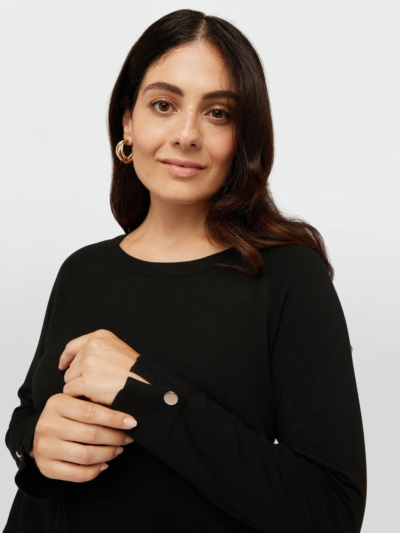 LENZING&trade; ECOVERO&trade; viscose sweater image number 2