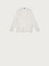 Viscose blouse with crossover on the front image number 3
