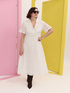 Robe ligne grecque DREAM en broderie anglaise image number 0