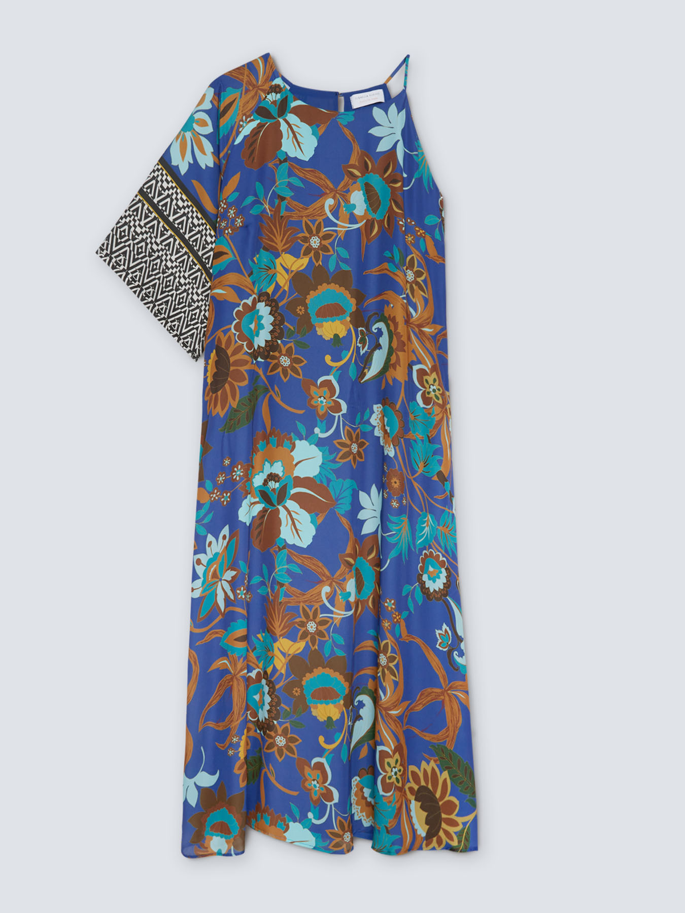 Vestito floreale monospalla image number 3