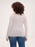 Second-skin sweater in cashmere blend image number 1