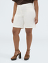 Lightweight cotton Bermuda shorts image number 0