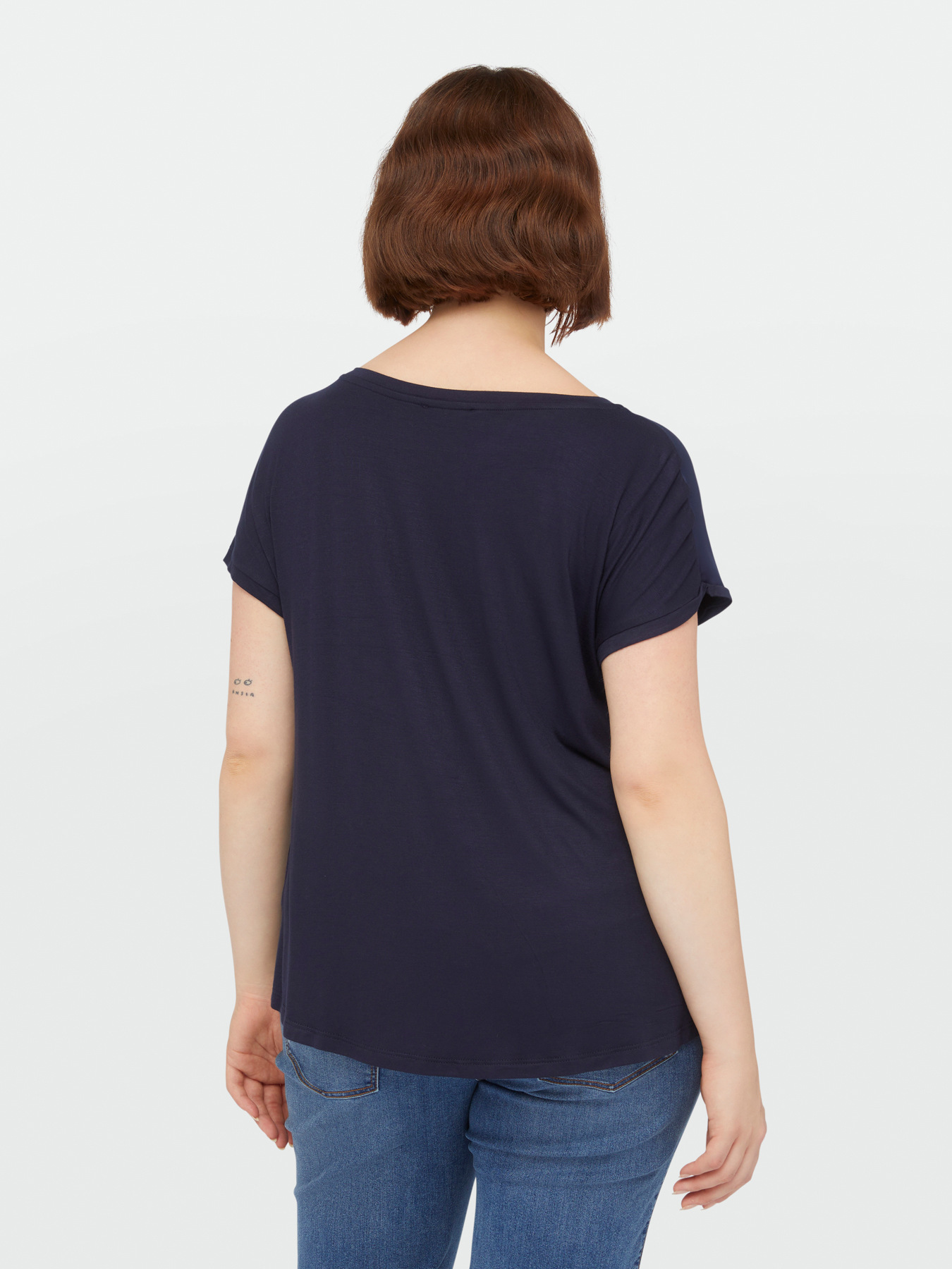 Blouse en satin image number 1