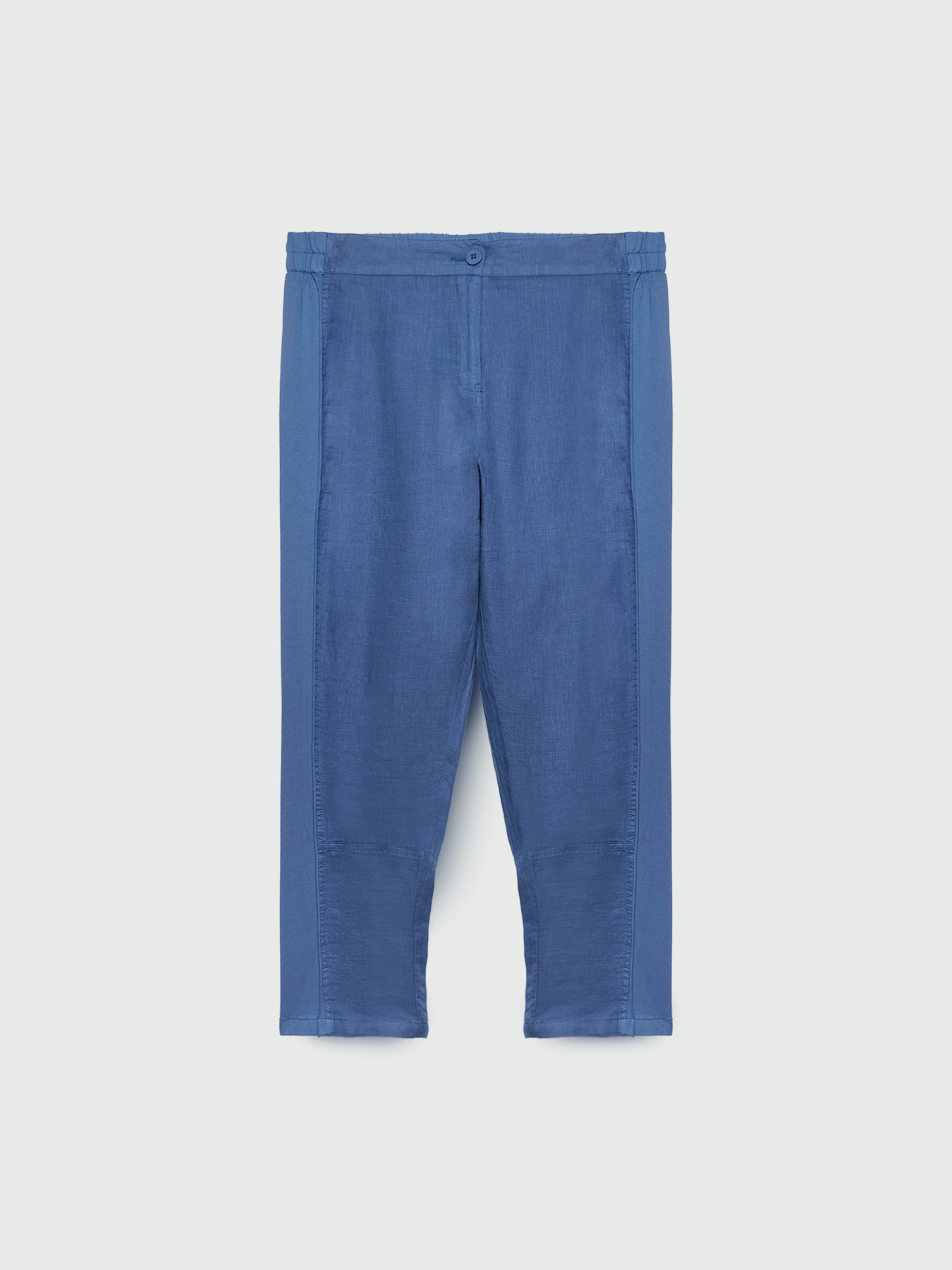 Gerade geschnittene Hose aus Leinen image number 4