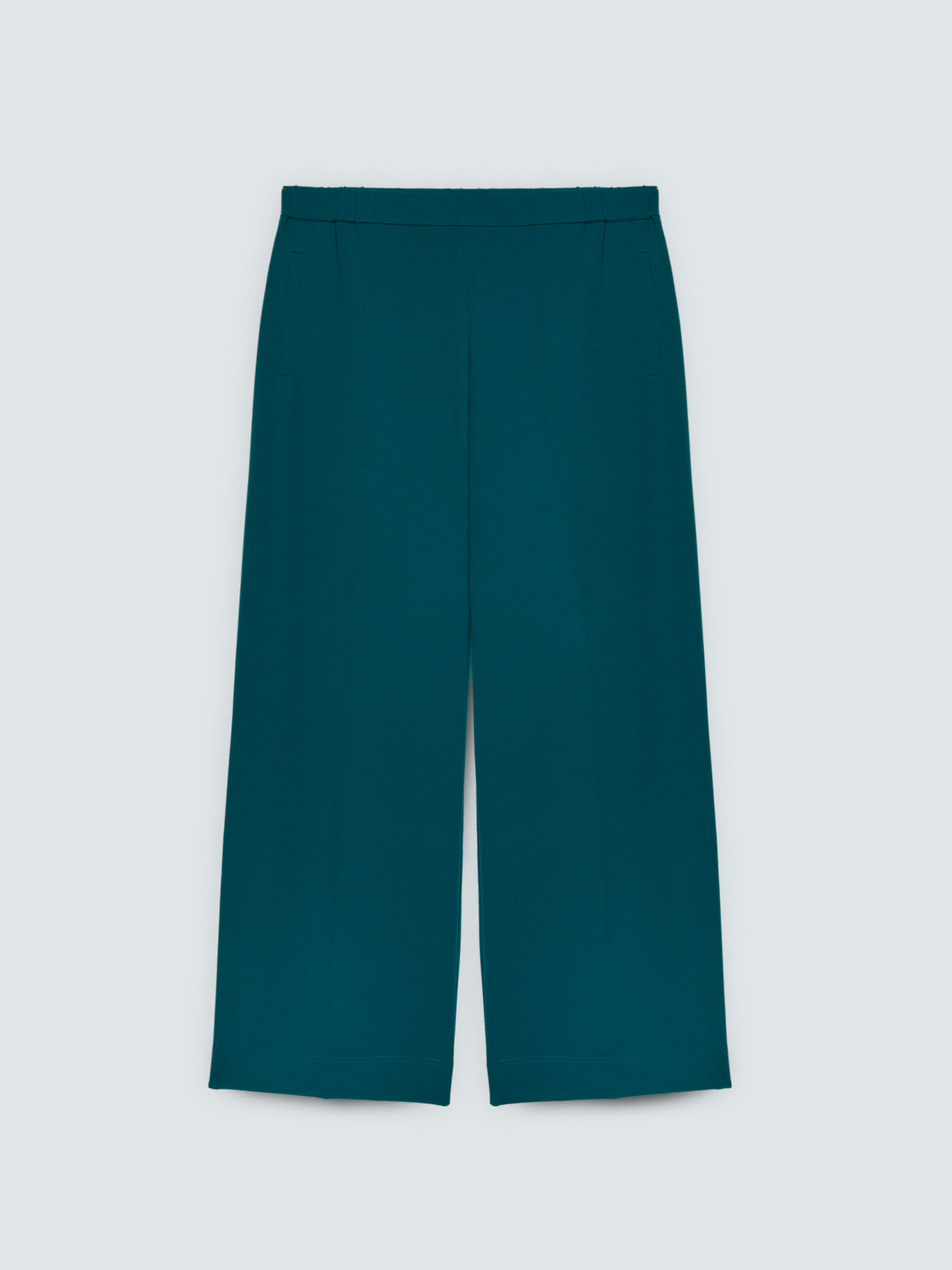 Wide Leg Pants in stretch fabric image number 4