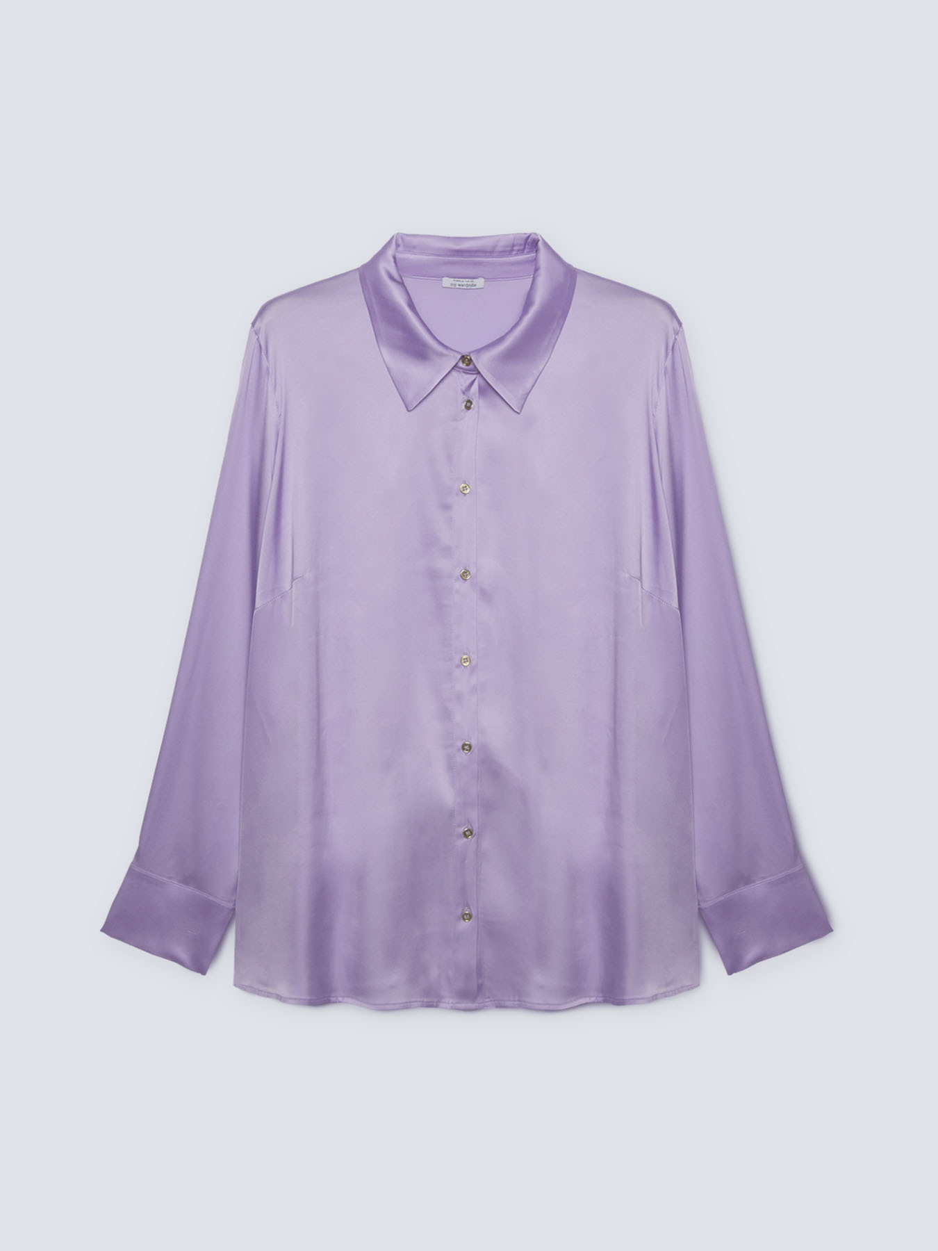 Camicia in raso image number 3