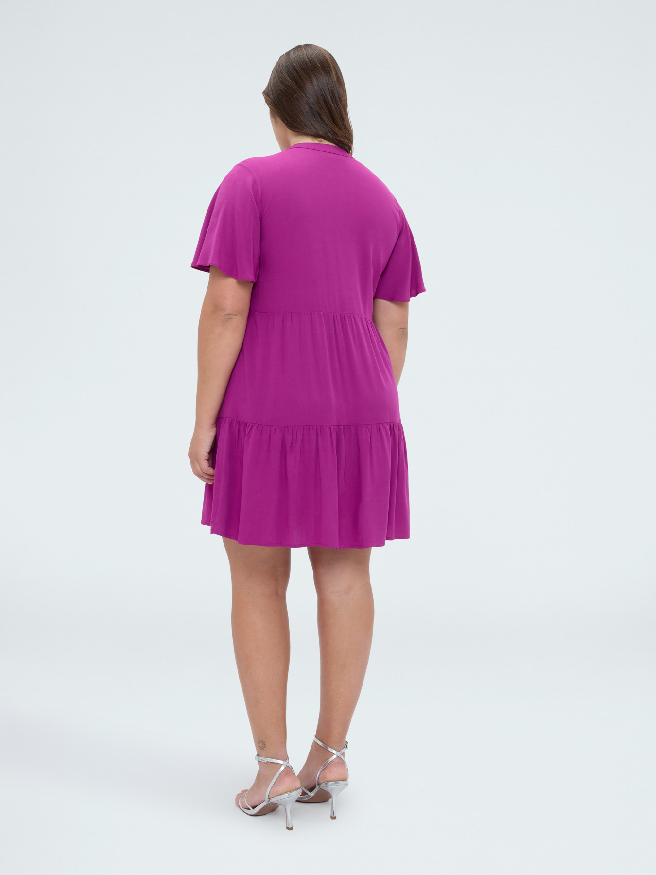 Smile Kleid kurz mit Schleife image number 1