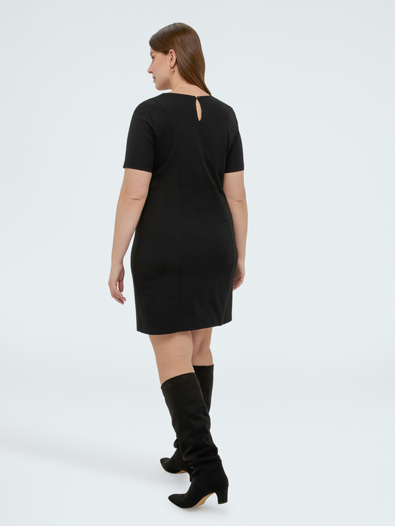 Milano Stitch Dress with Eyelets