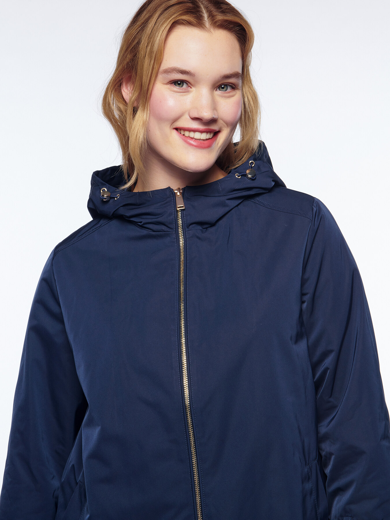 Parka corto con cappuccio image number 2